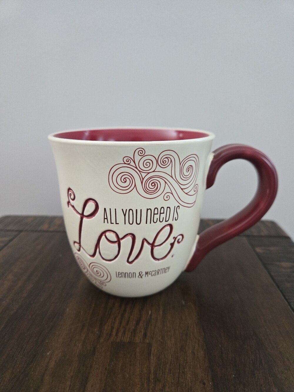 Hallmark, Lennon & McCartney "All You Need Is Love" Mug